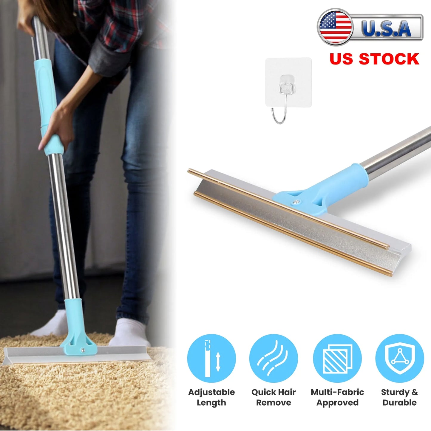 Pet Hair Removal Rake