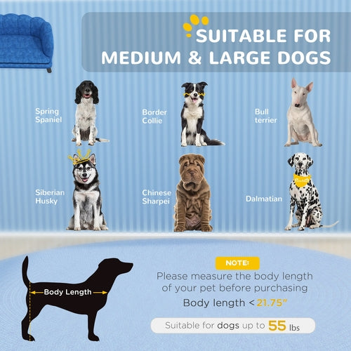 Pearl Design Pet Sofa for Medium and Large Sized Dogs, Pet Bed with